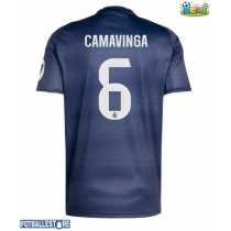 Real Madrid Eduardo Camavinga #6 Bortedrakt 2025-26 Kortermet